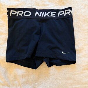 Nike Pro Workout Shorts – Black – Size M